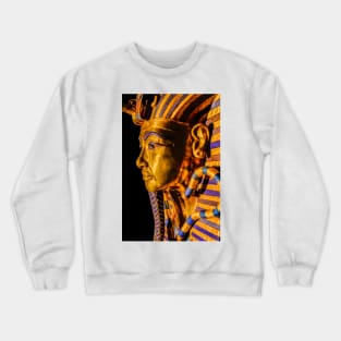 King Tutankhamun funerary mask Crewneck Sweatshirt